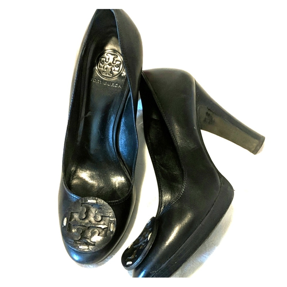 Tory platform heels. Classic.